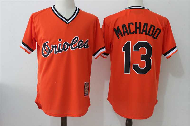 Baltimore Orioles #13 Manny Machado Orange Cooperstown Collection Jersey,We sell and wholesale Baltimore Orioles #13 Manny Machado Orange Cooperstown Collection Jersey on line form chian!